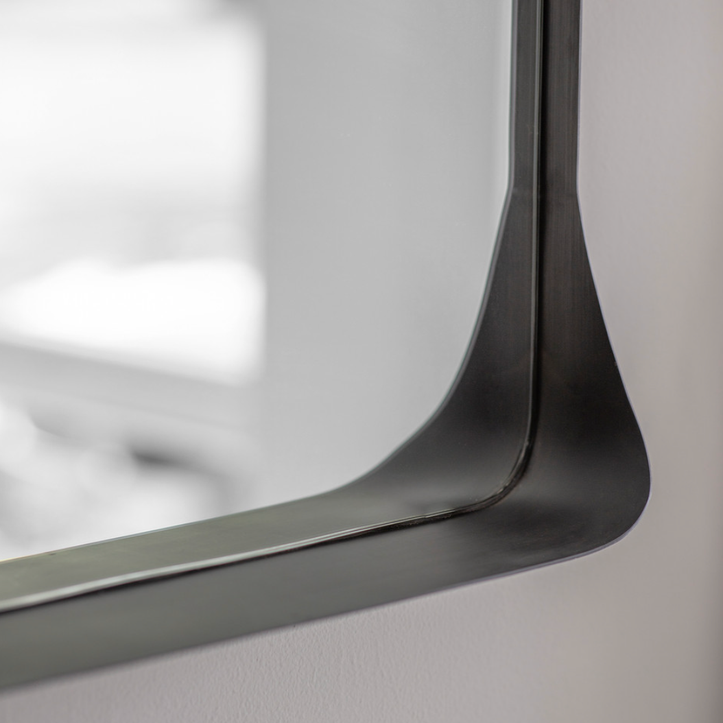 Farringdon Steel Square Mirror