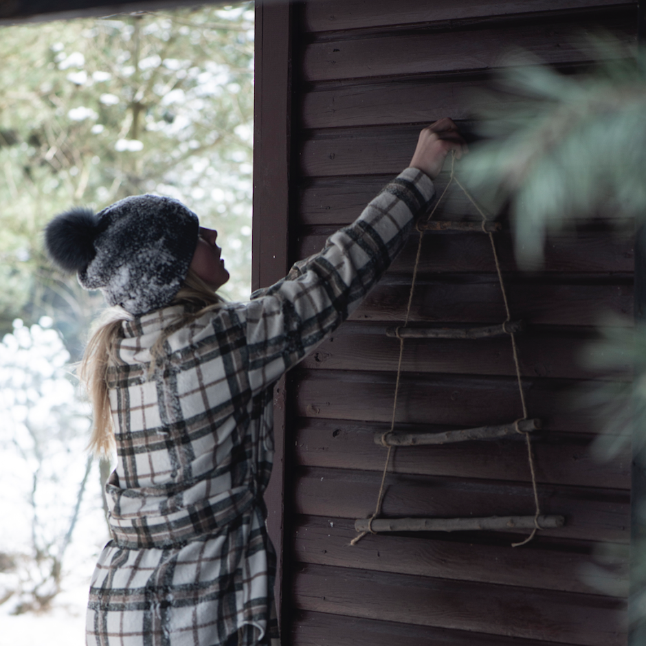 Hanging Branch Christmas Tree Decoration