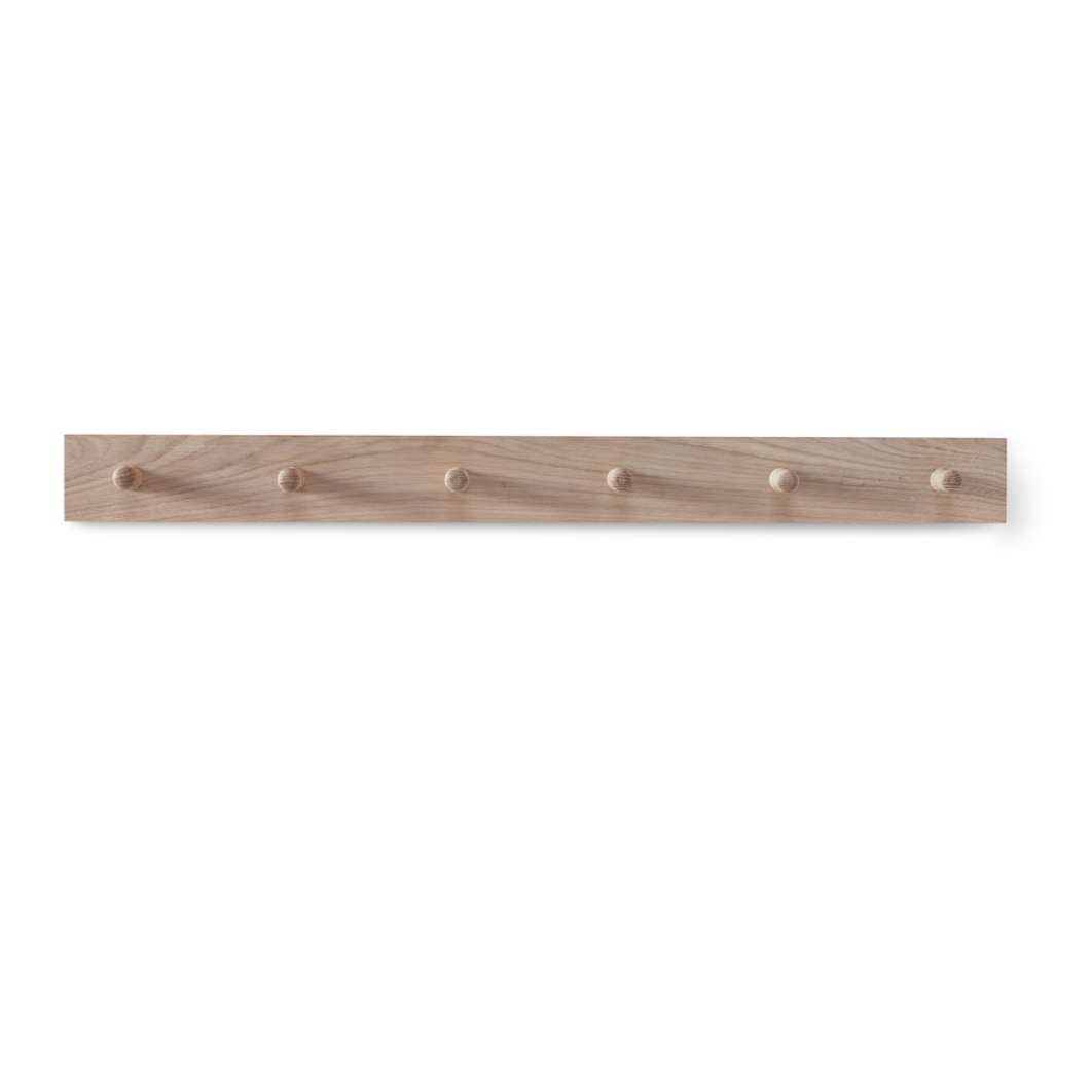 Raw Oak Peg Rail Various Sizes