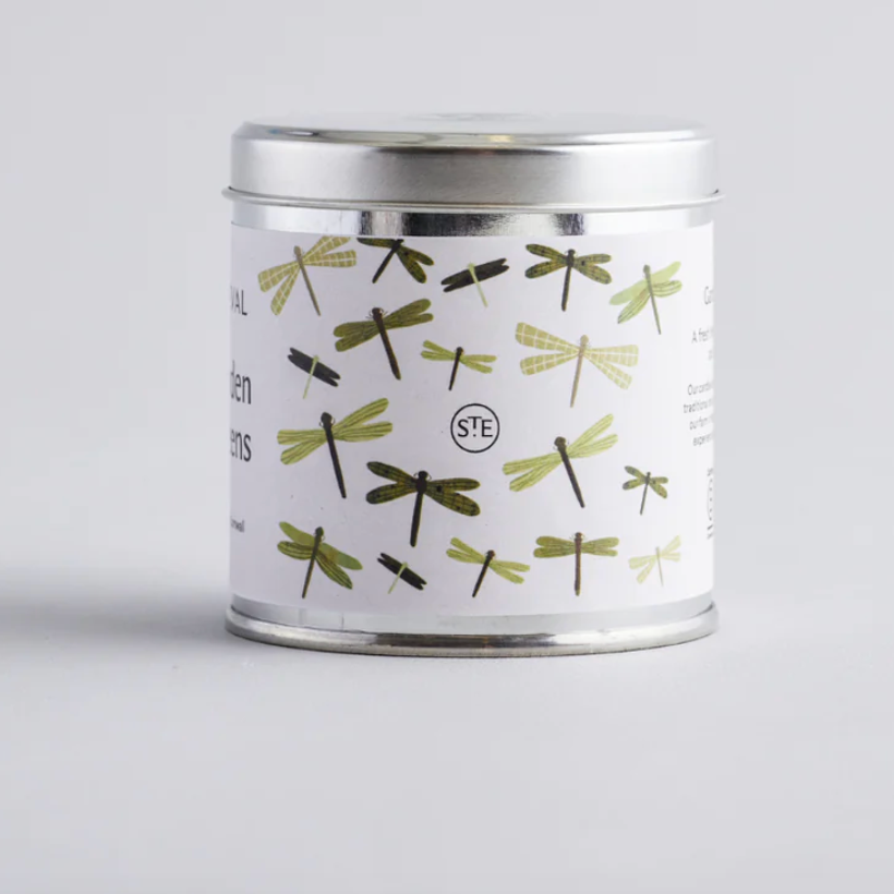 Garden Greens Scented Tinned Candle