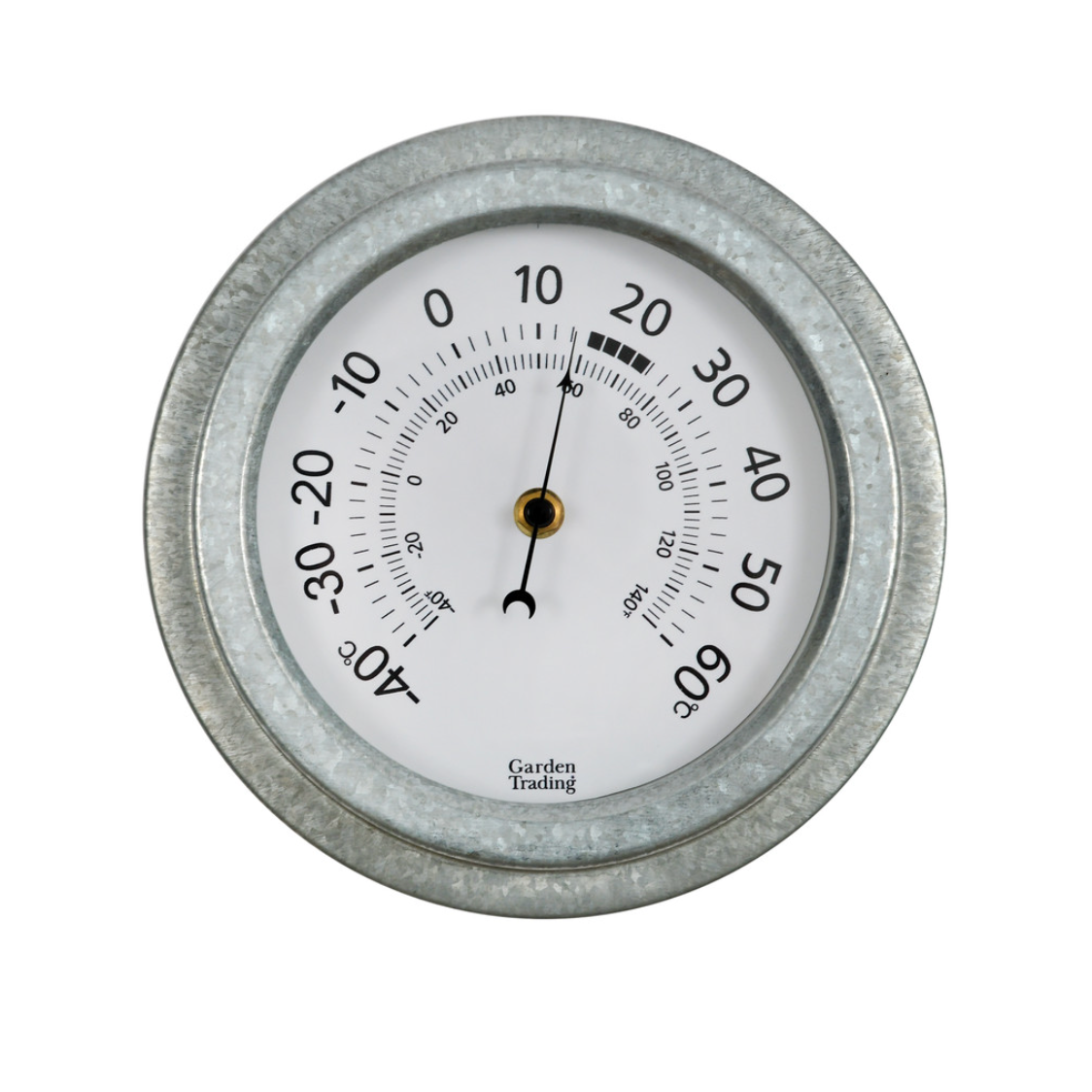 Galvanised Steel Outdoor Thermometer