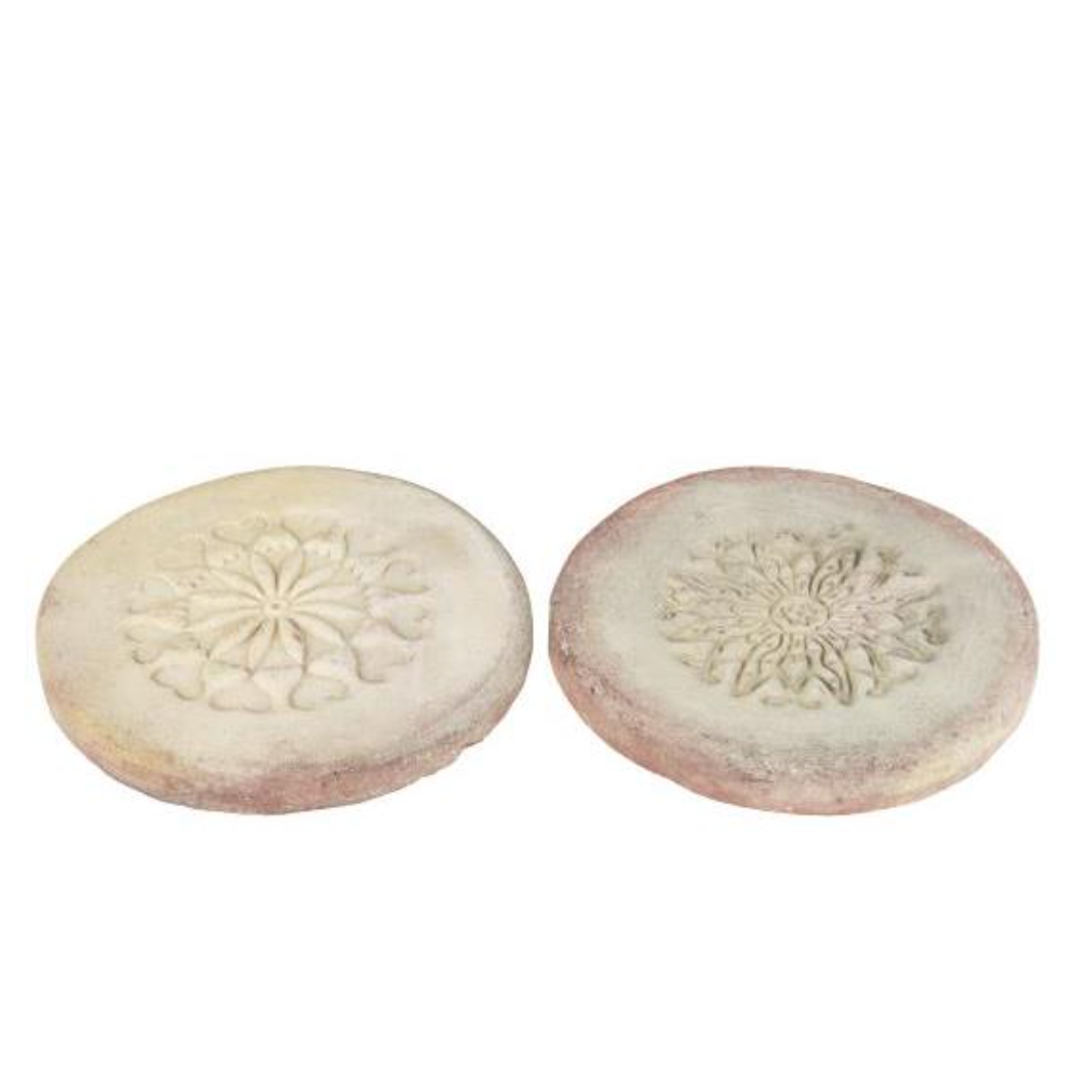 Vintage Large Terracotta Decorative Coaster