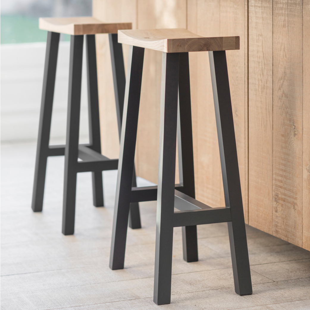 Tall Clockhouse Carbon Stool