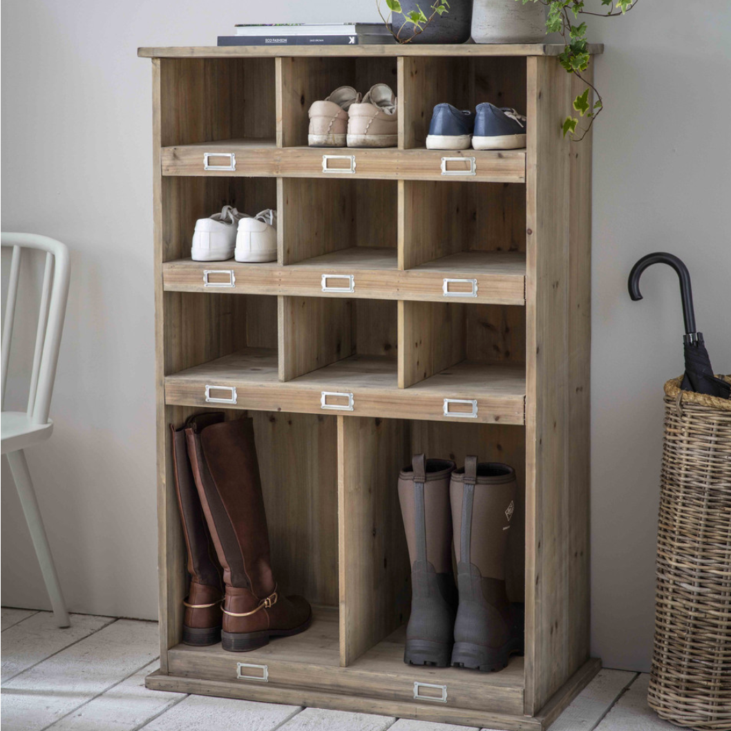 Tall Wooden Chedworth Welly Locker