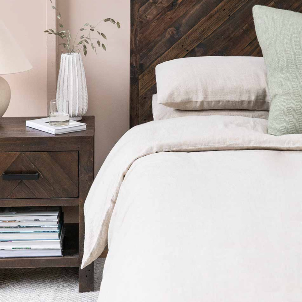 Natural Linen Duvet Cover - Various Sizes