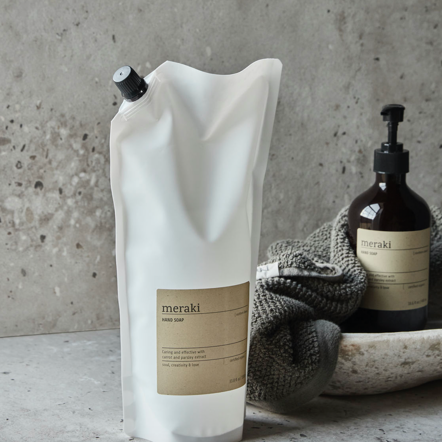 Meraki Northern Dawn Luxury Hand Soap Refill