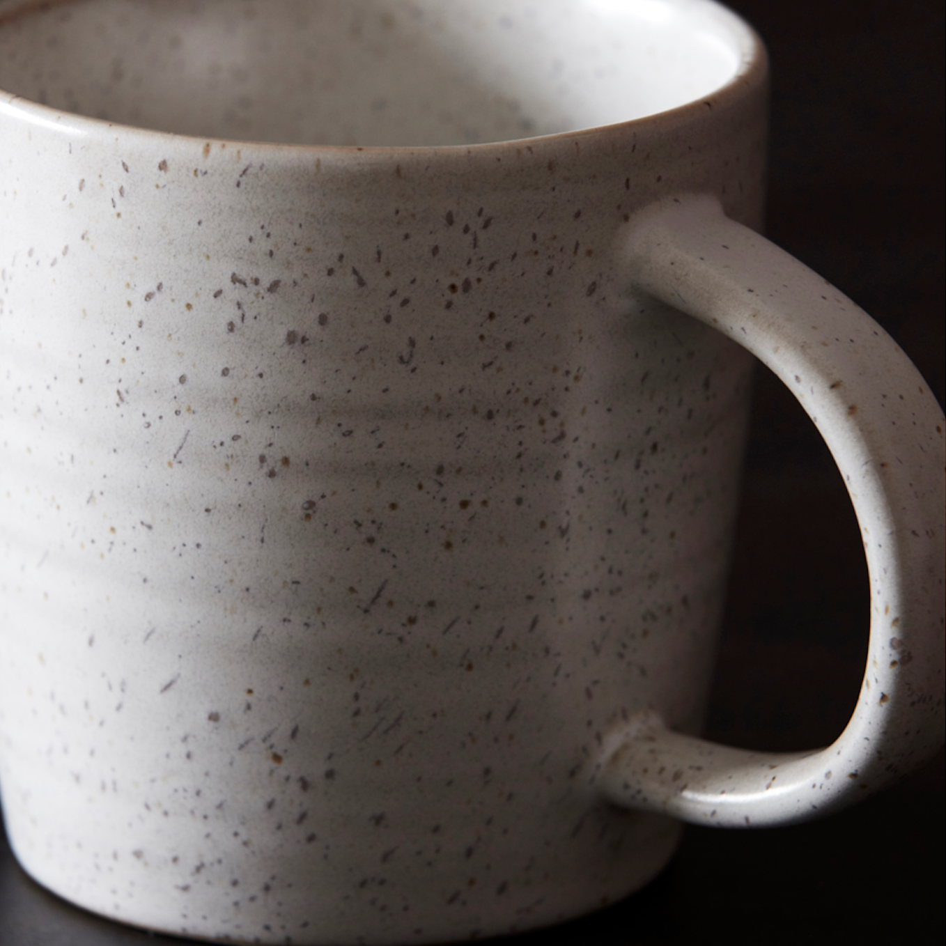 Set Of Four Pion Off White Mugs