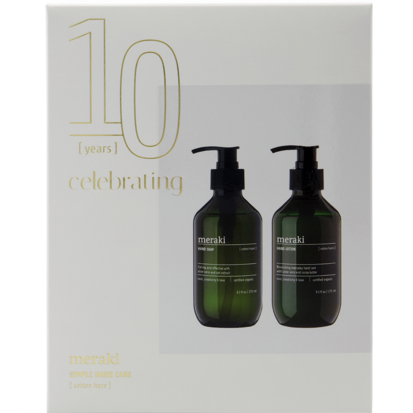 Gift Set Meraki Cotton Haze Hand Soap And Lotion