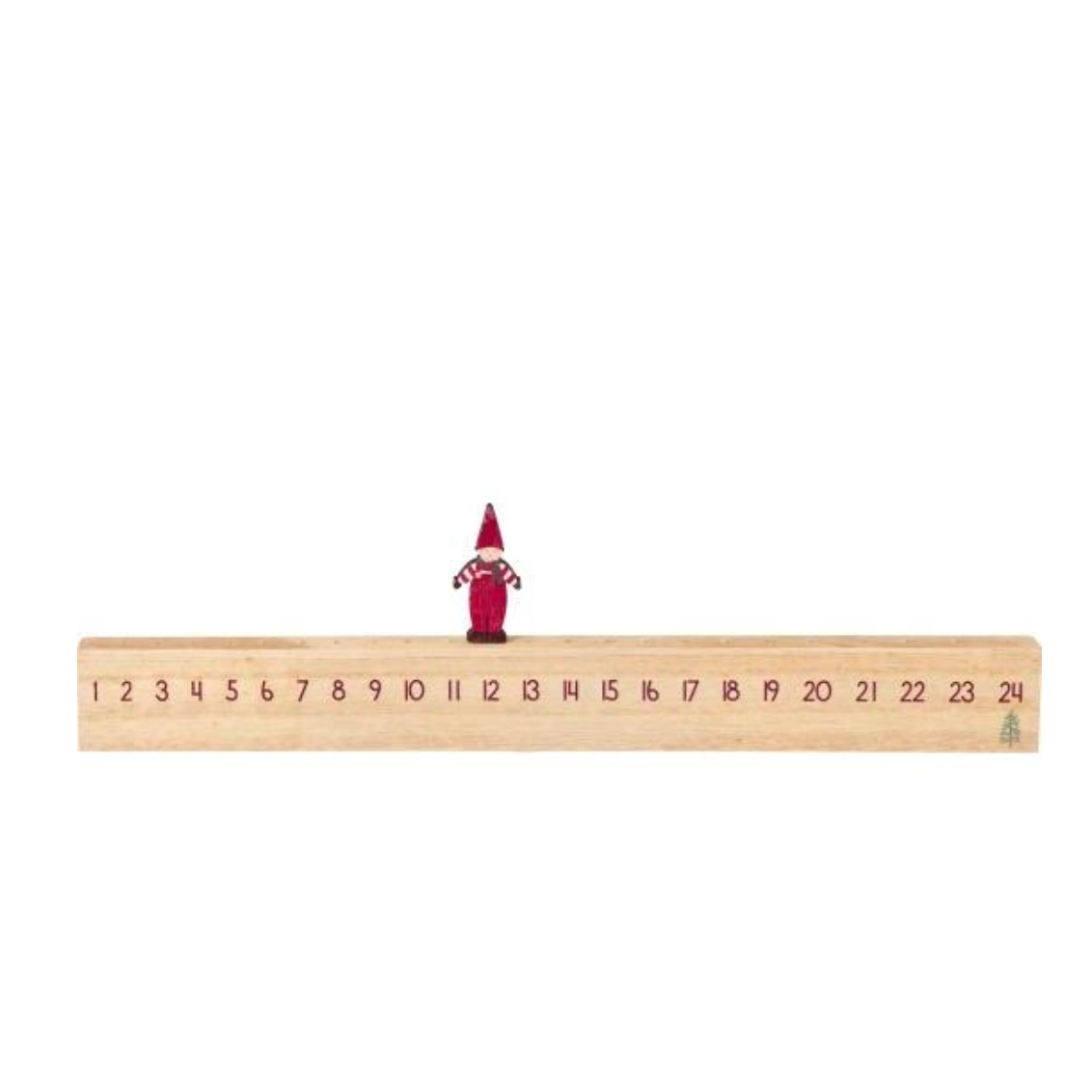 Santa's Little Helper Wooden Advent Calender