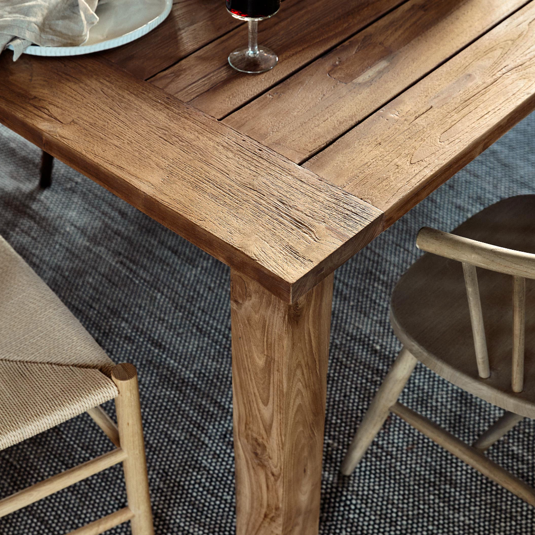 St. Mawes Reclaimed Teak Dining Table