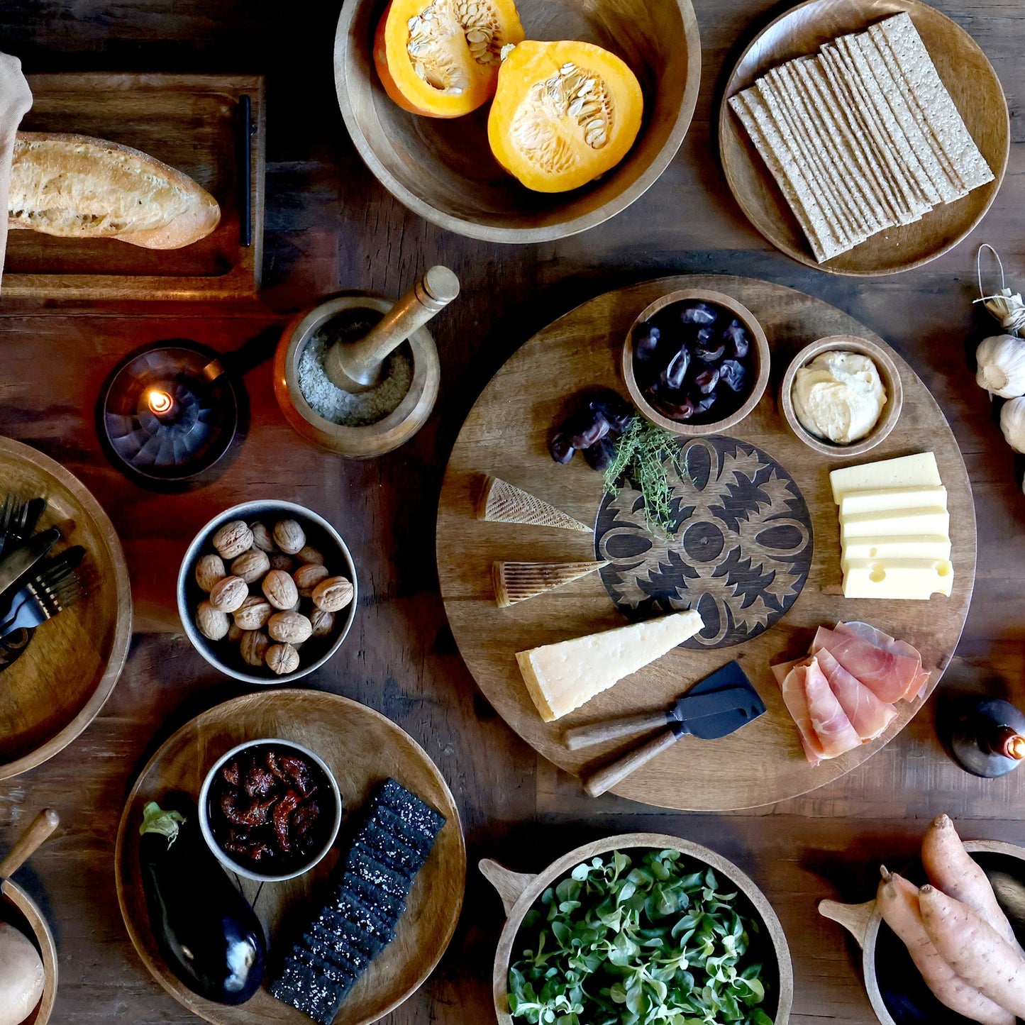 Lazy Susan Tapas Board