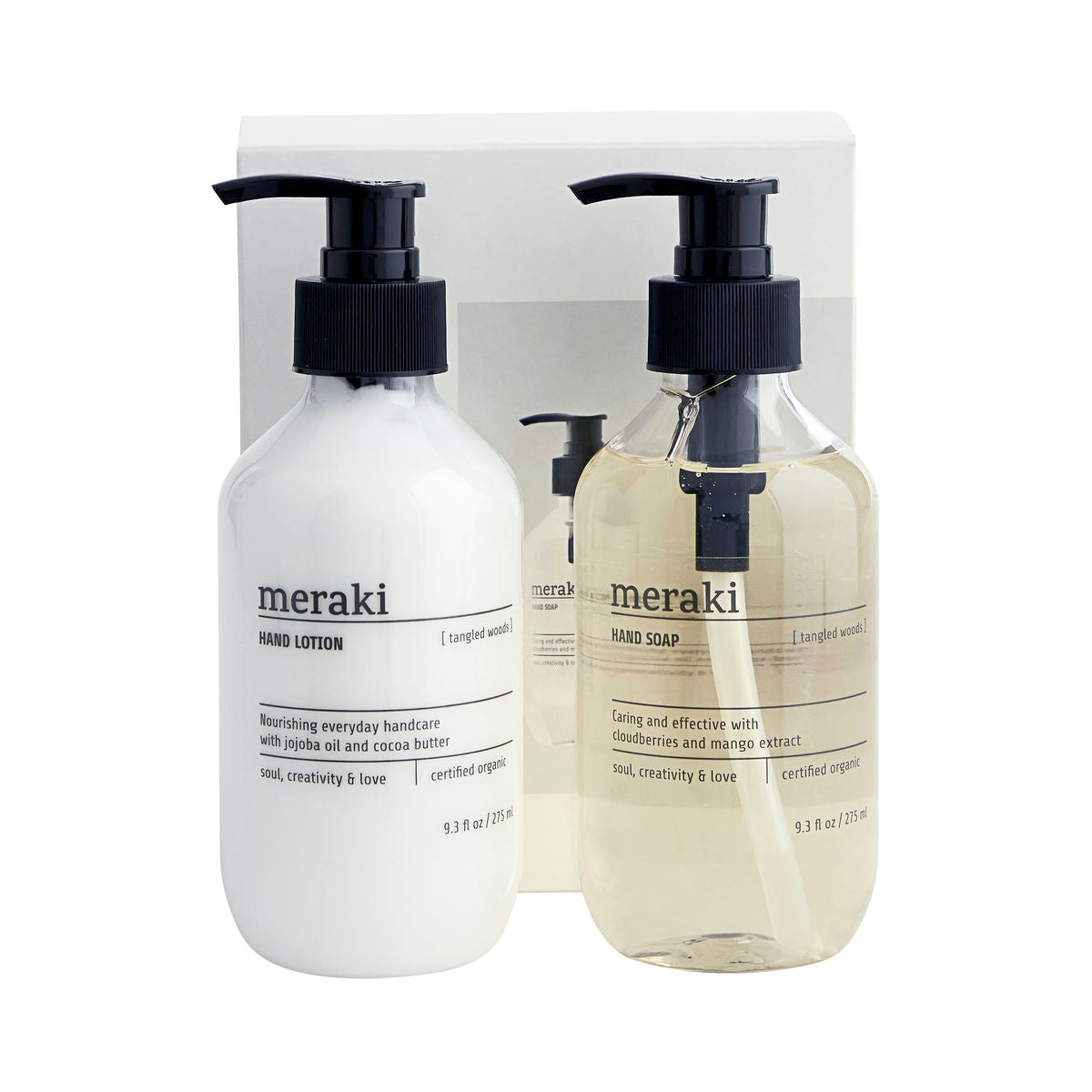 Gift Set Meraki Tangled Woods Hand Soap And Lotion