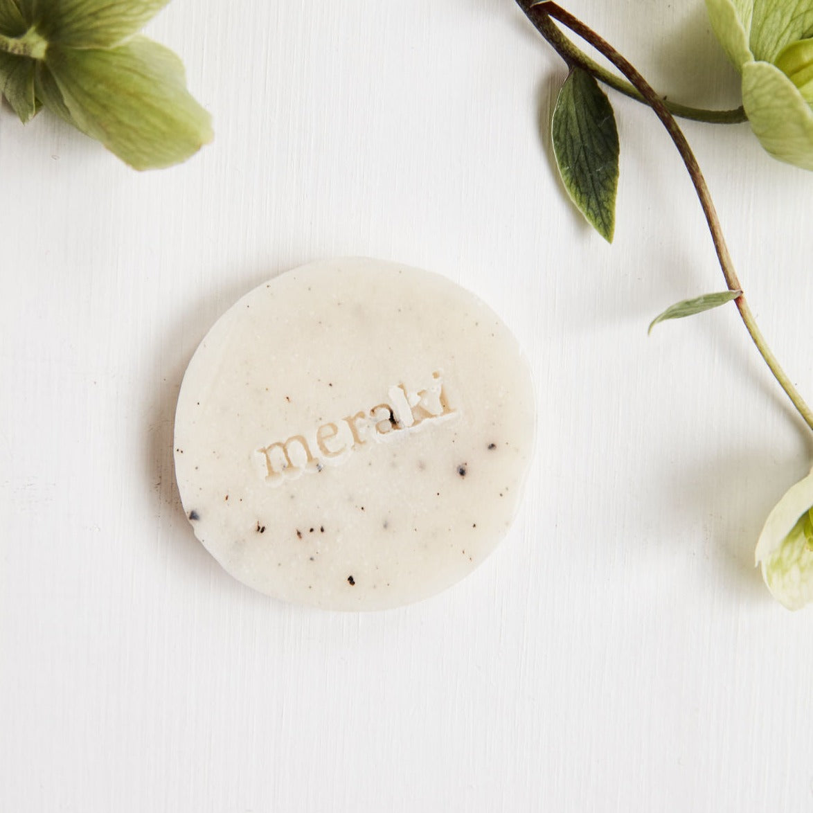 Meraki Small Round Sesame Gift Soap