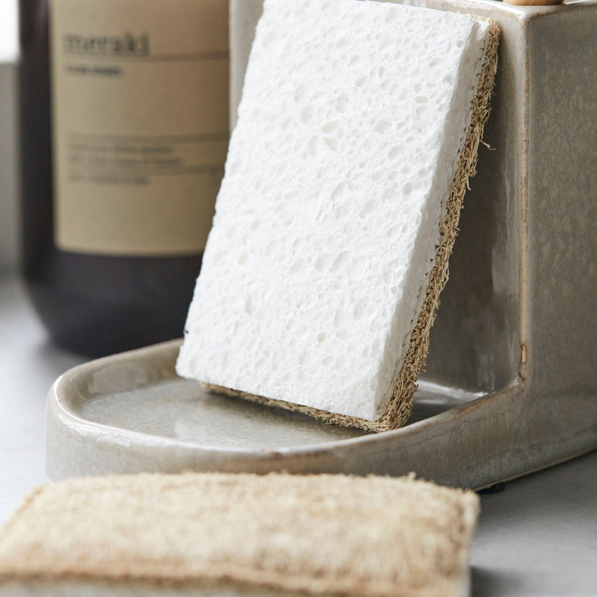Meraki Set Of Two Natural Washing Up Sponges