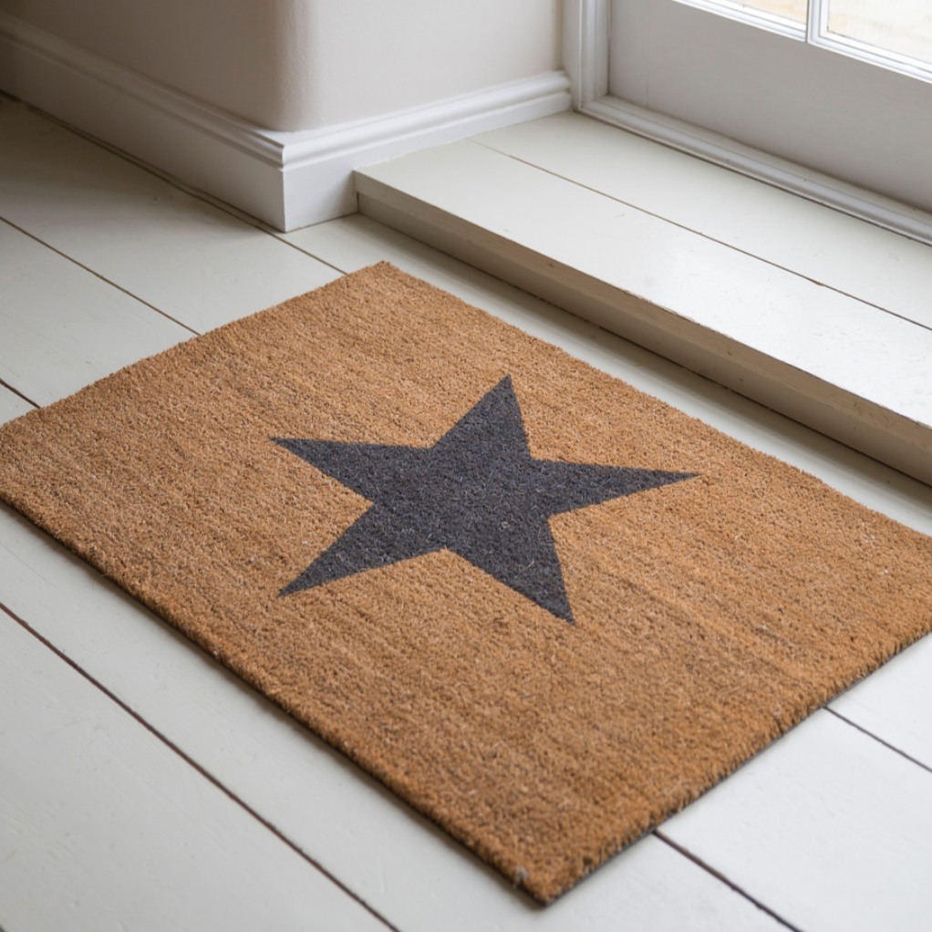 Natural Star Doormat - Various Sizes