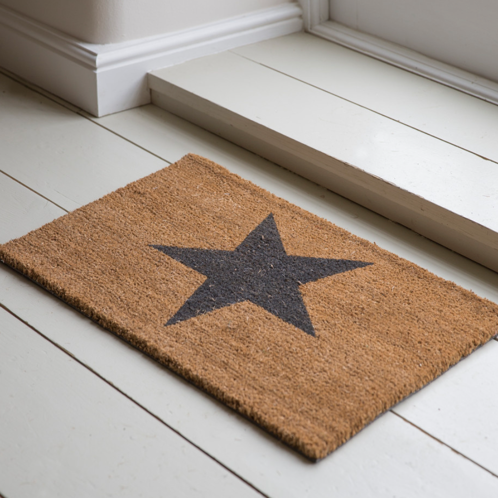 Natural Star Doormat - Various Sizes