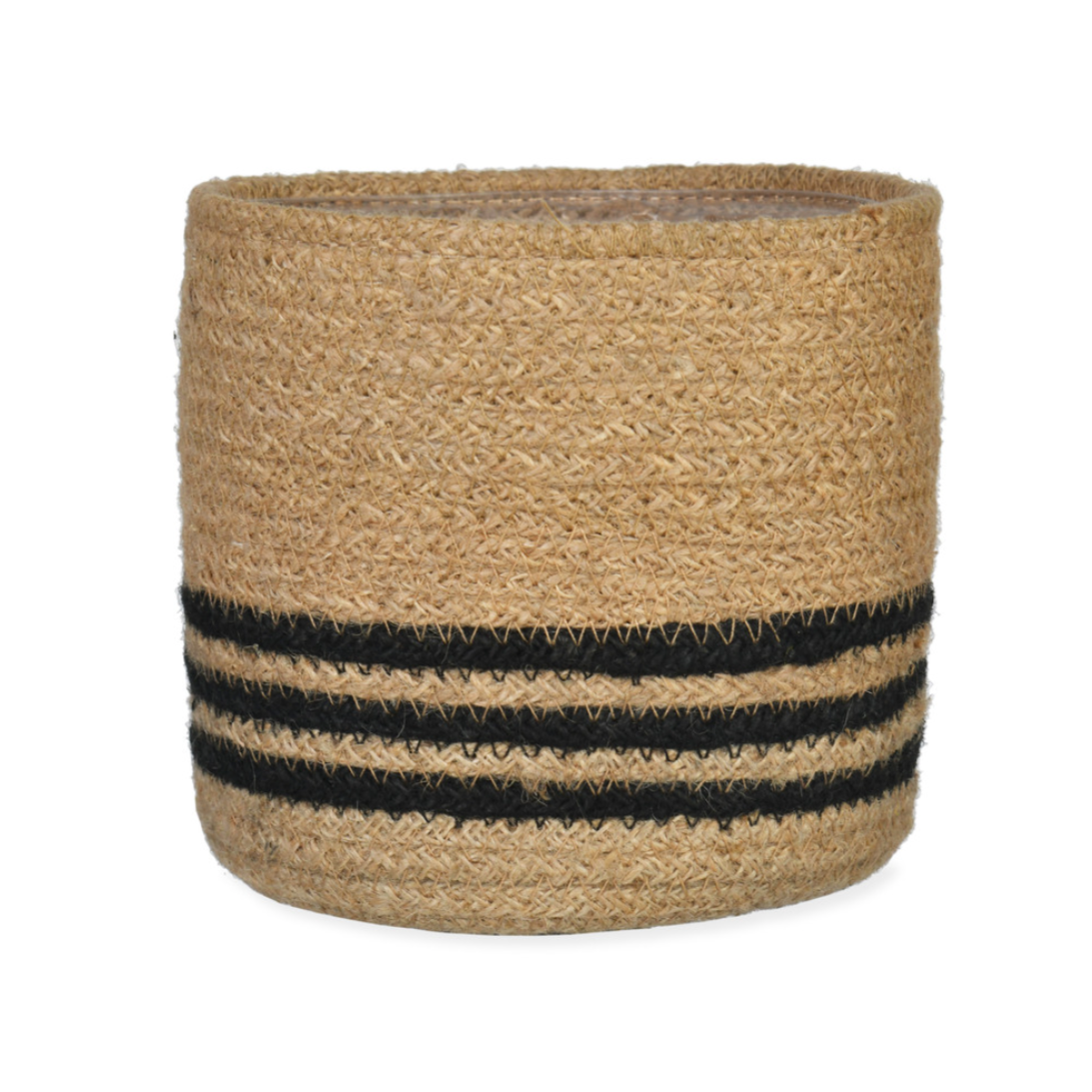 Jute Striped Pot