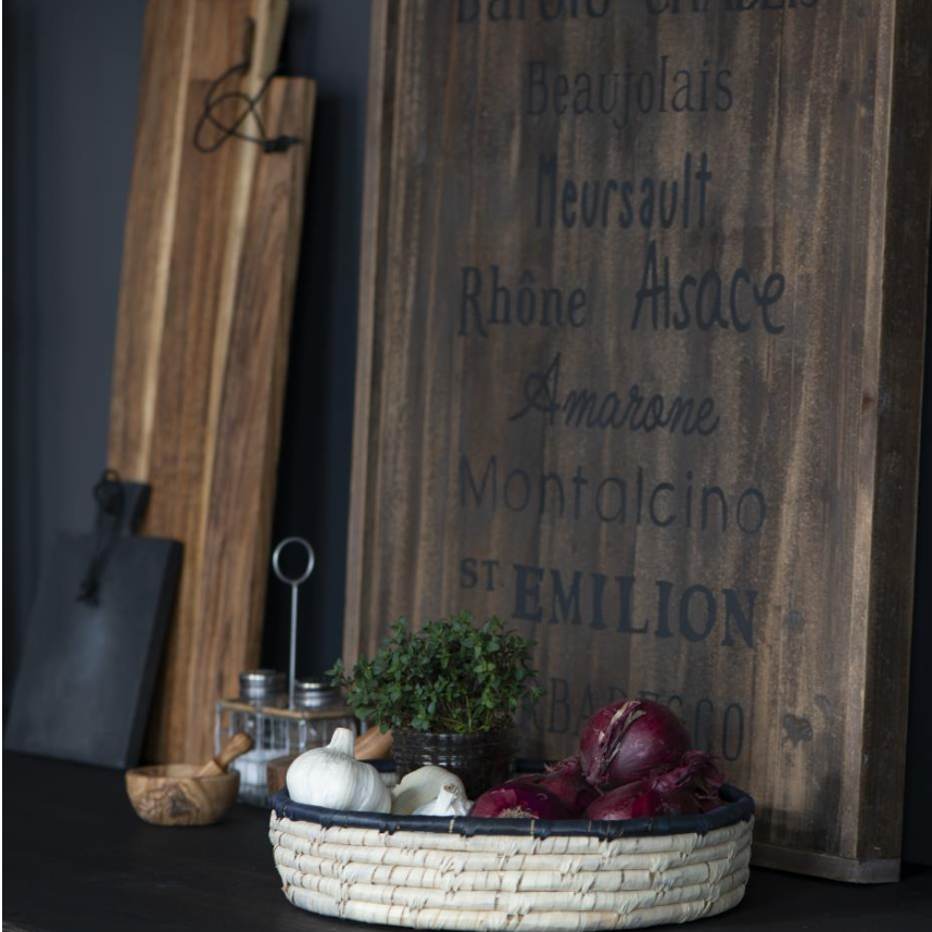 Large Wooden Wine Regions Sign