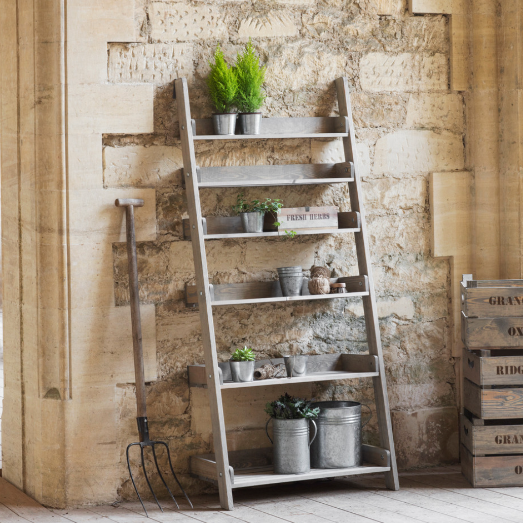 Large Indoor/Outdoor Aldsworth Shelf Ladder