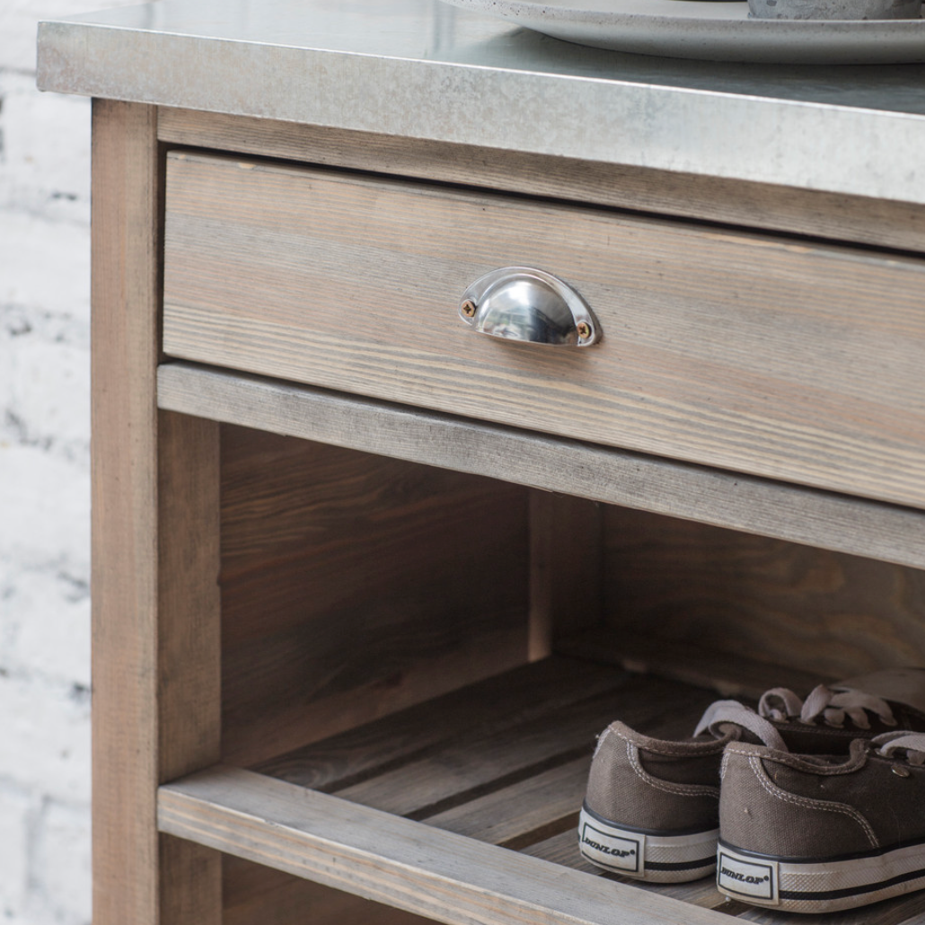 Aldsworth Wooden Bootroom Welly Store