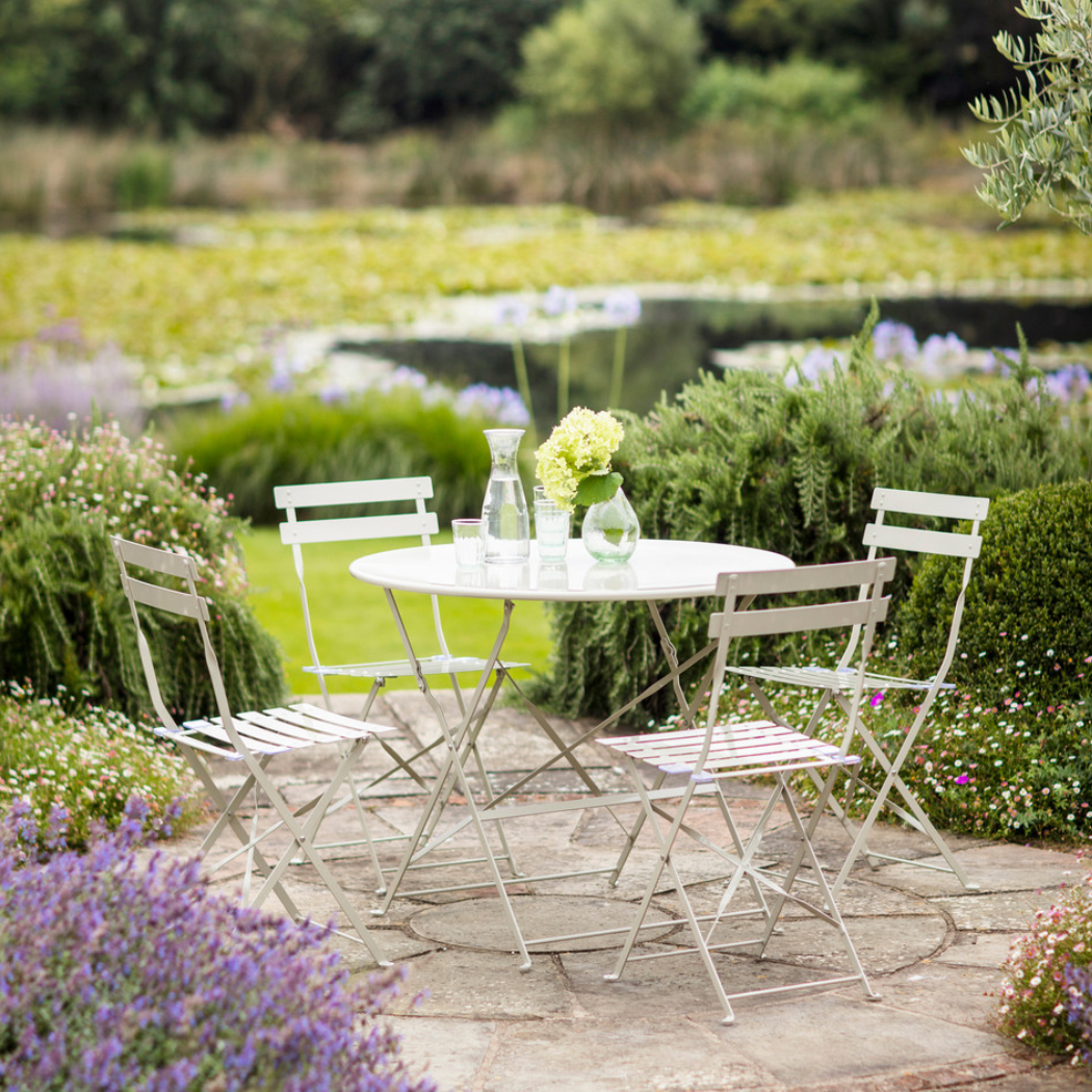 Large Bistro Table And Chair Set Various Colours attic.room