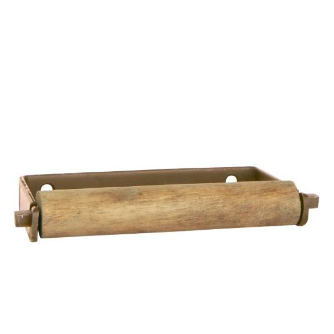 Industrial Style Toilet Roll Holder Various Colours