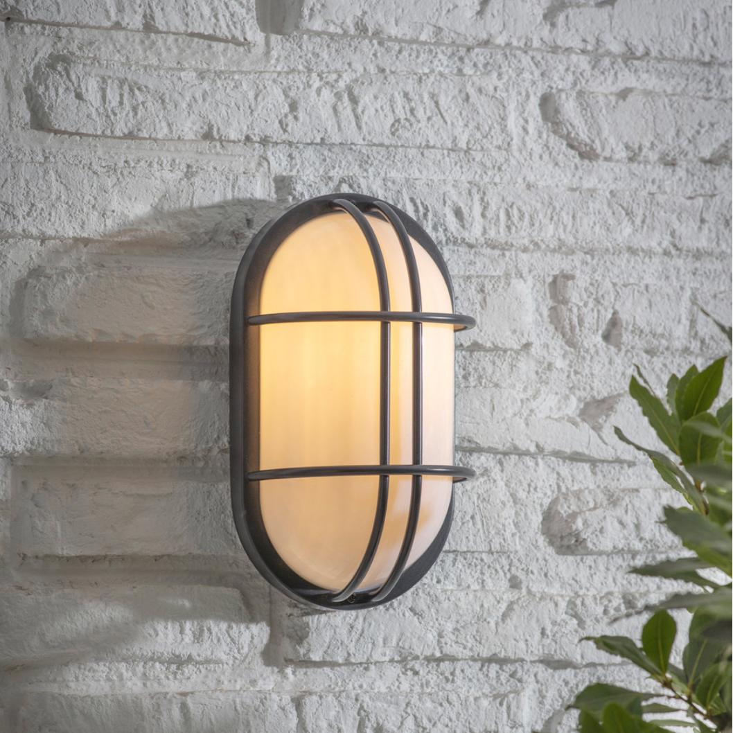 Indoor Outdoor Bulkhead Wall Light