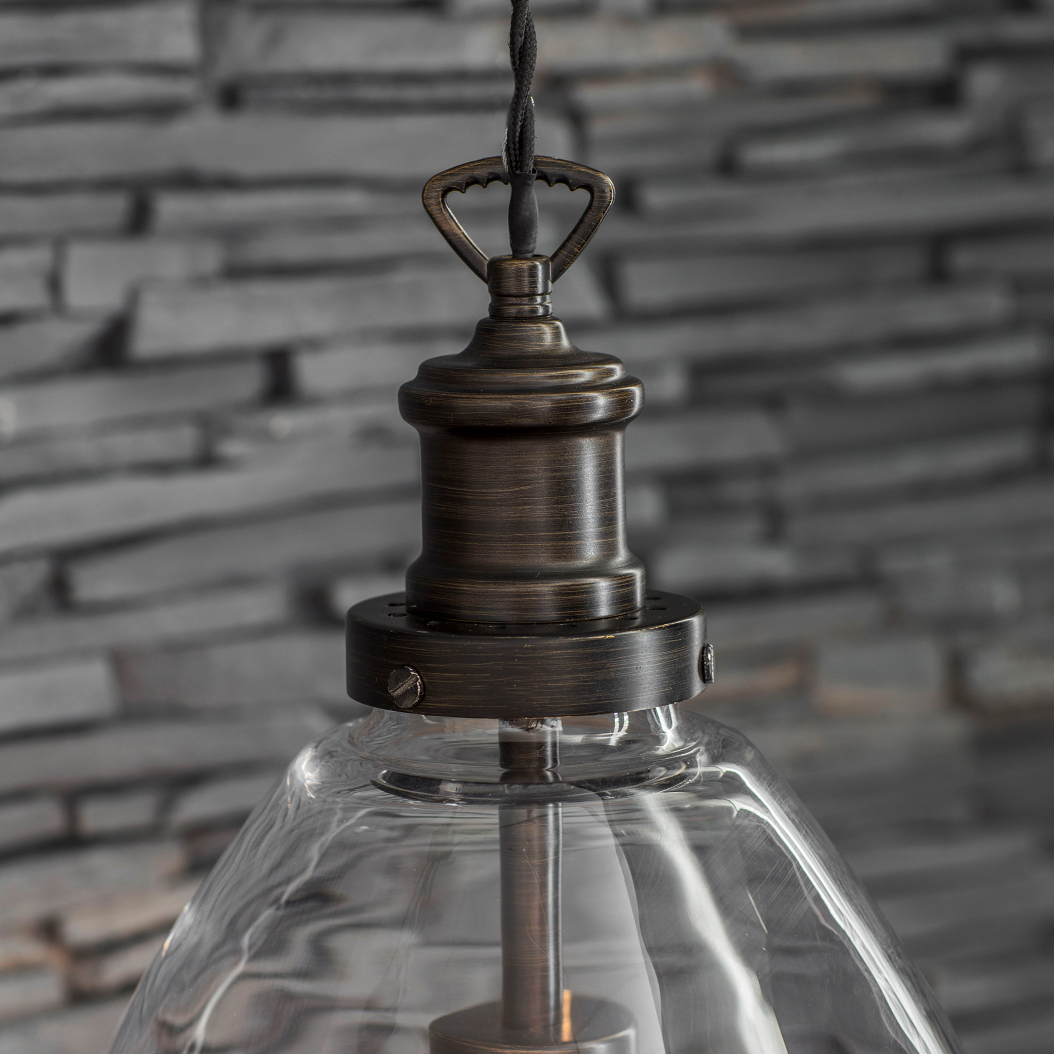 Hoxton Bullet Pendant Light - Various Finishes