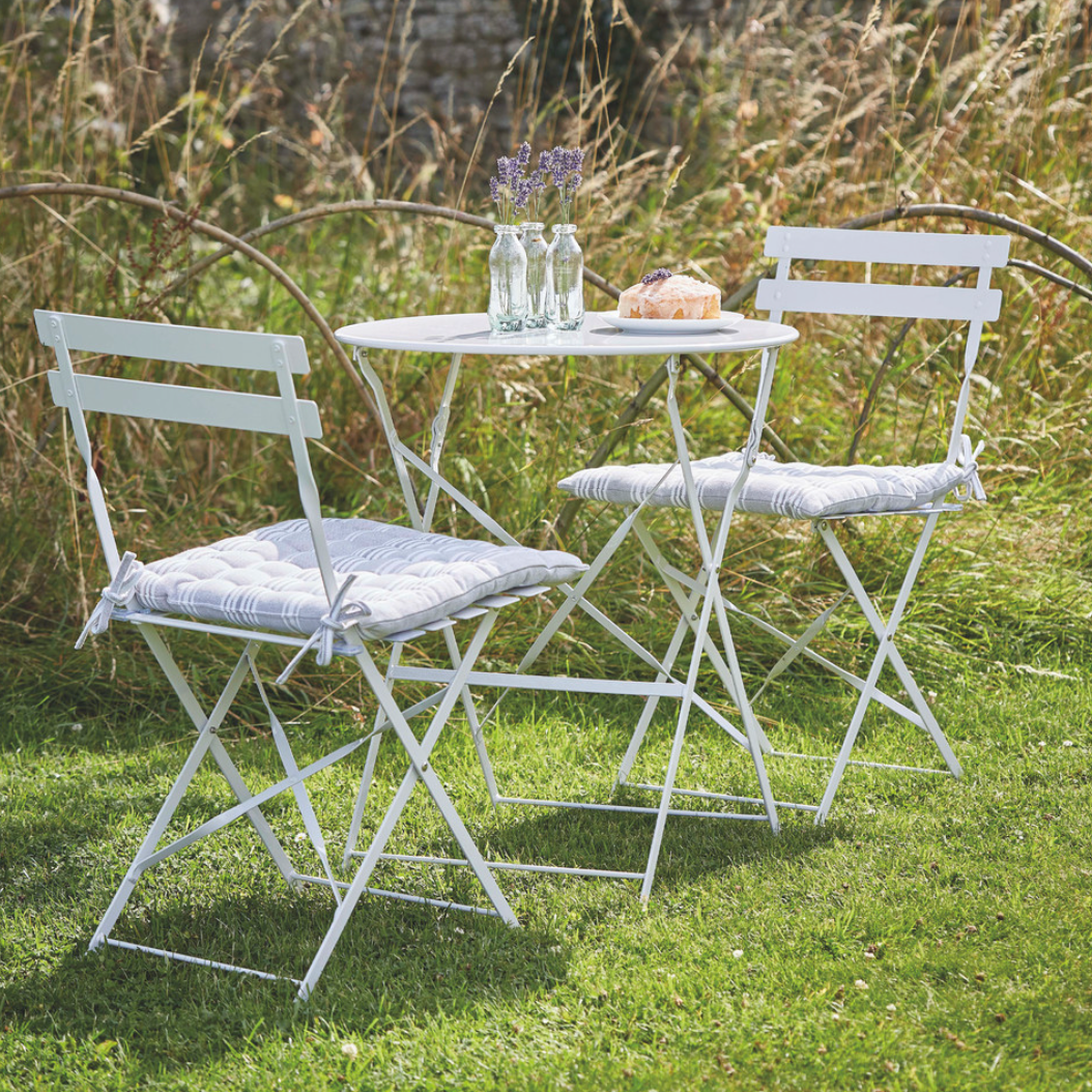Small Bistro Table And Chair Set Various Colours