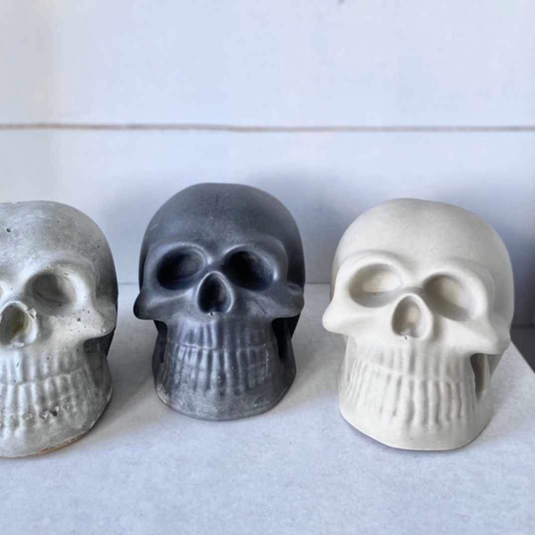 Handmade Decorative Skull Various Finishes