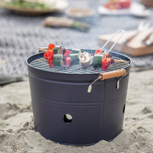 Steel Portable Bucket BBQ