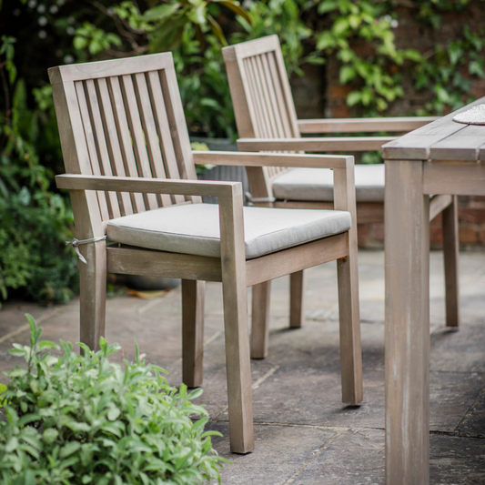 Pair Of Porthallow Outdoor/Indoor Dining Armchairs