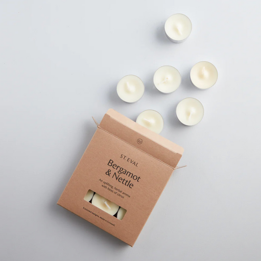 Bergamot And Nettle Scented Tealights