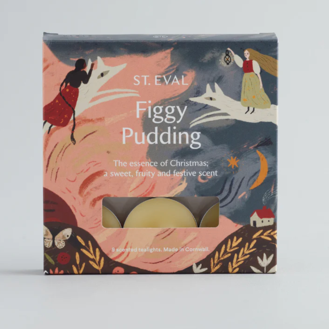 Figgy Pudding Christmas Scented Tealights