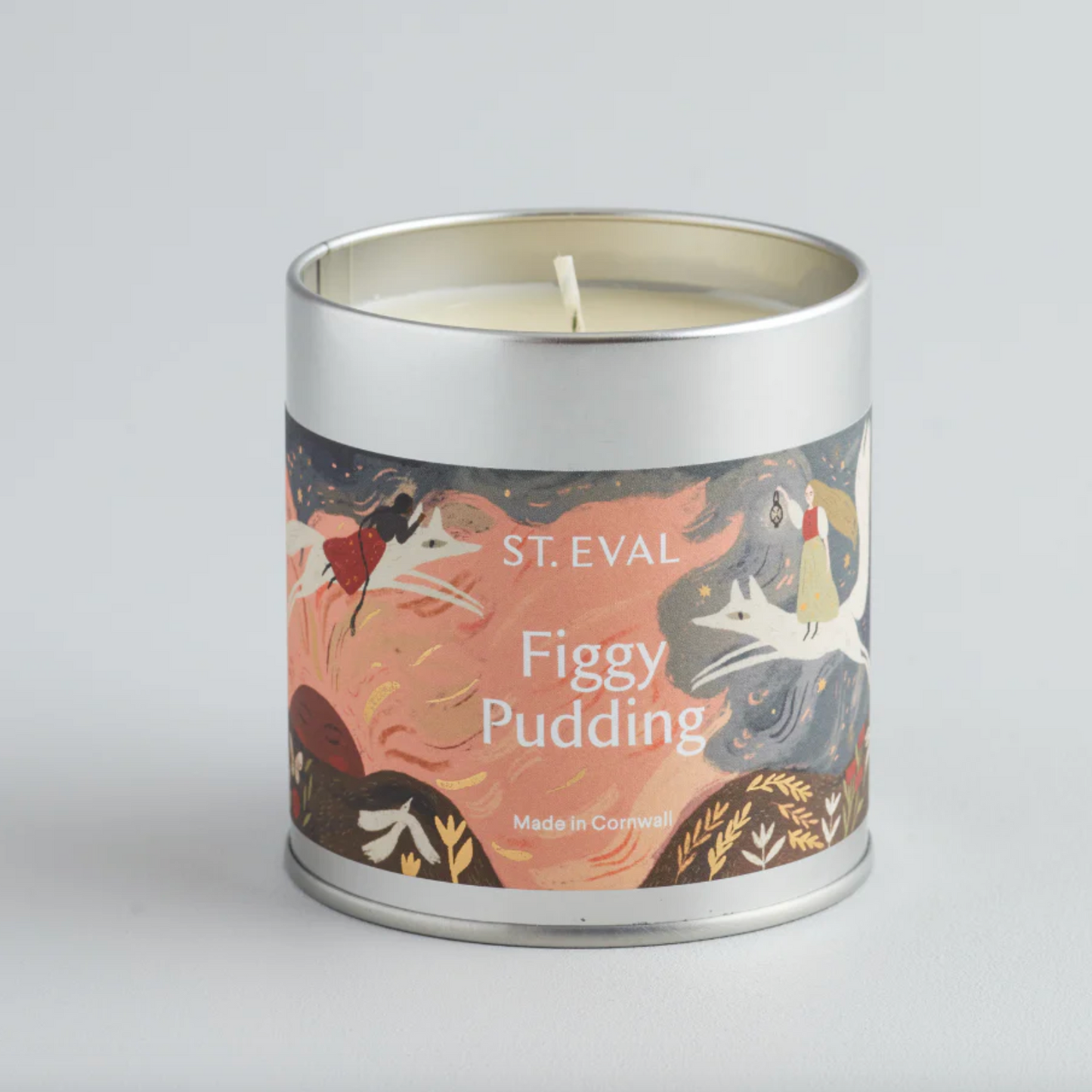 Figgy Pudding Christmas Scented Tinned Candle