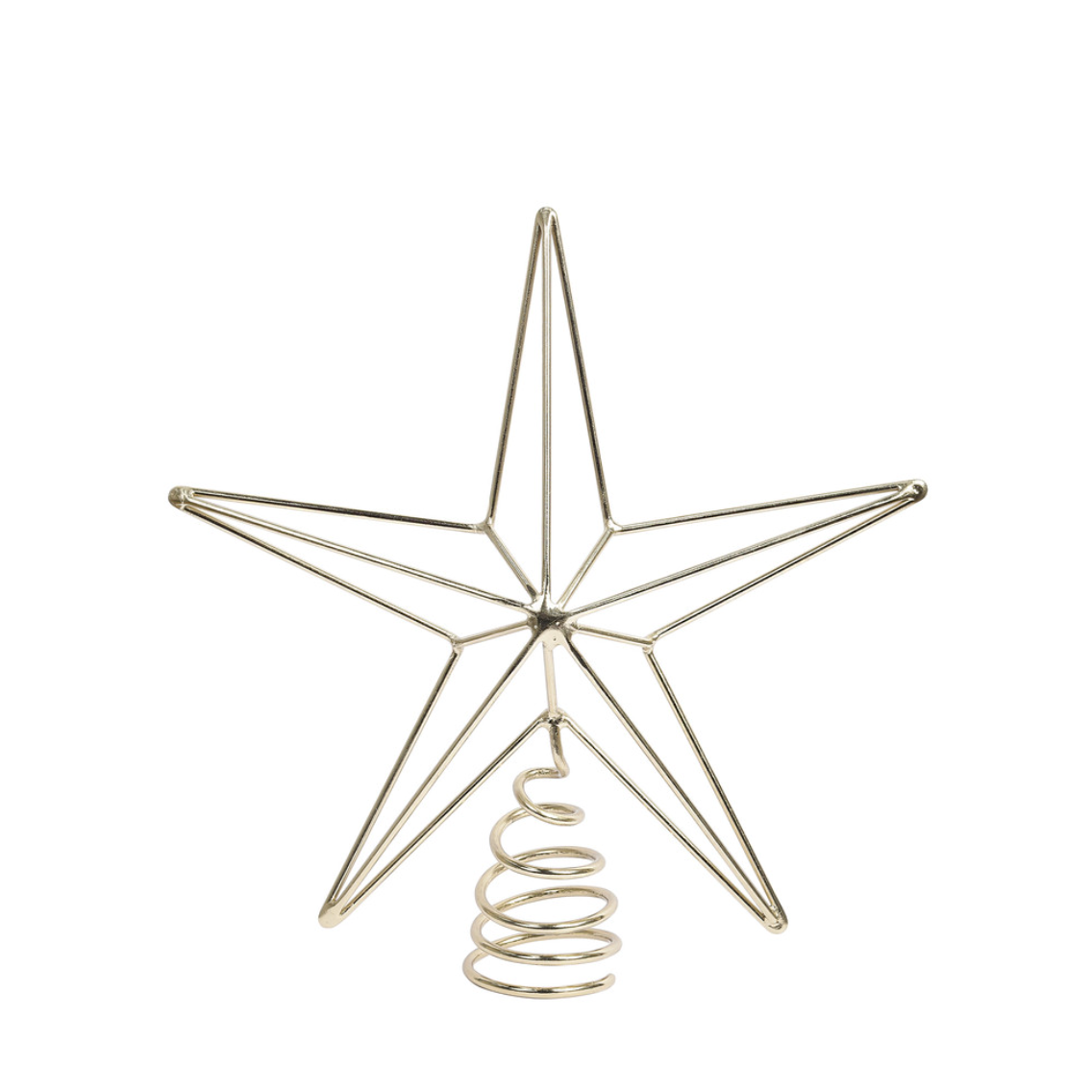 Metal Star Christmas Tree Topper