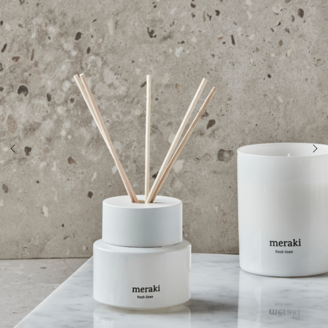 Meraki Fresh Linen Reed Diffuser