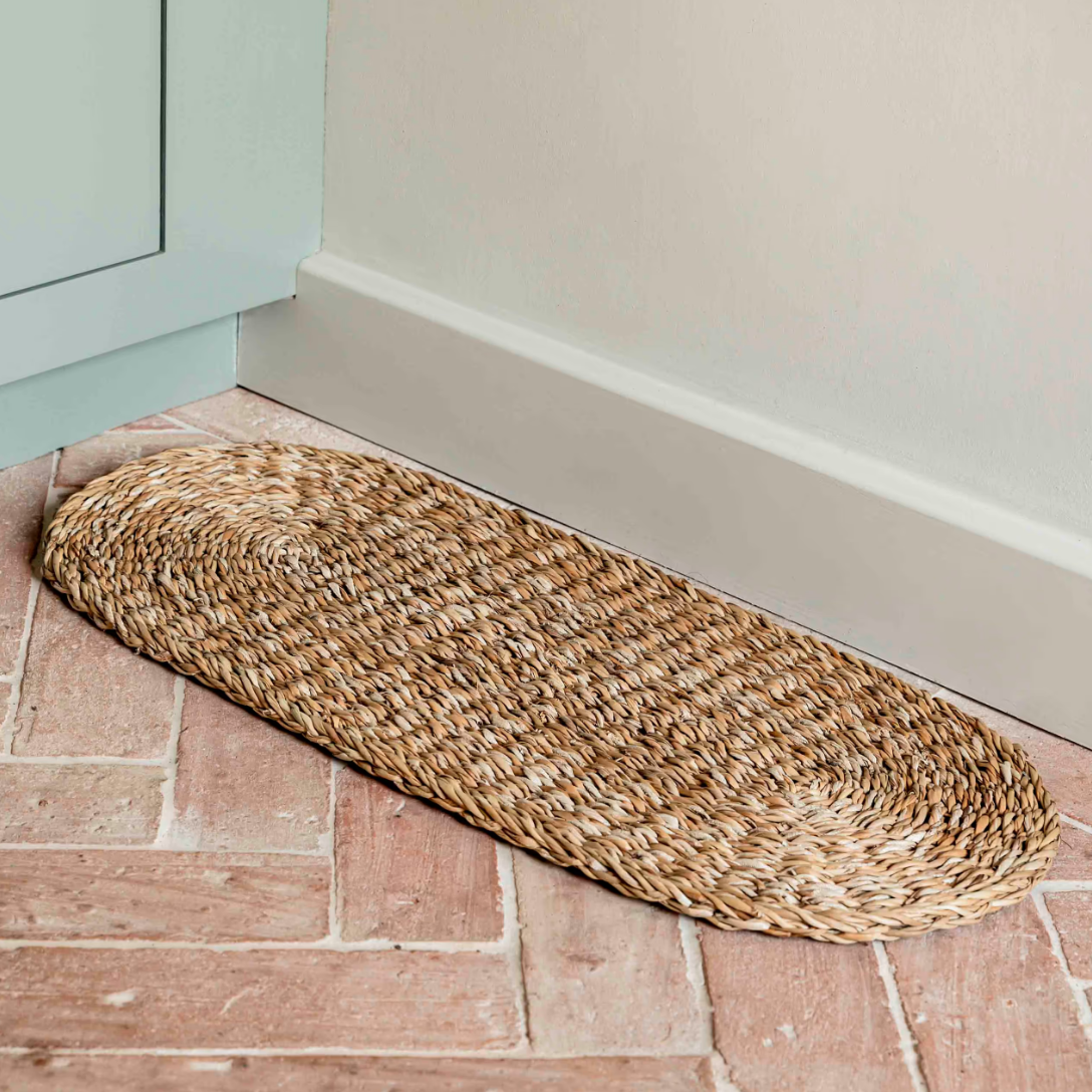 Seagrass Pet Bowl Mat