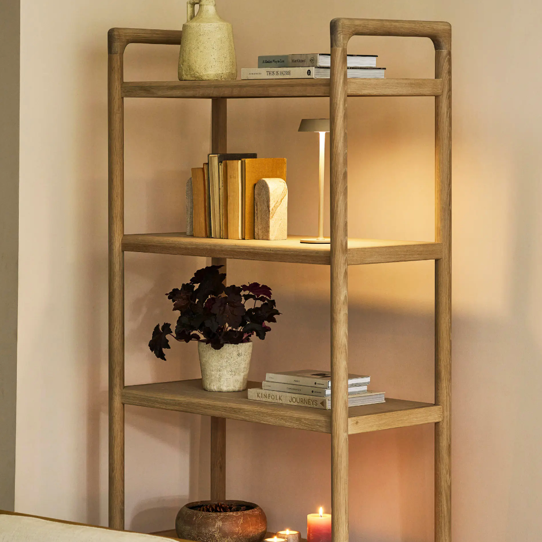 Ellwood Oak Bookcase