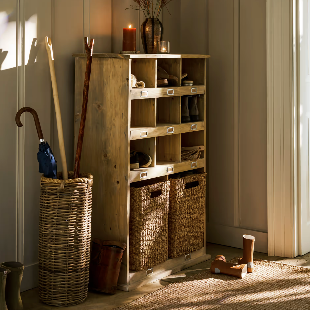 Tall Wooden Chedworth Welly Locker