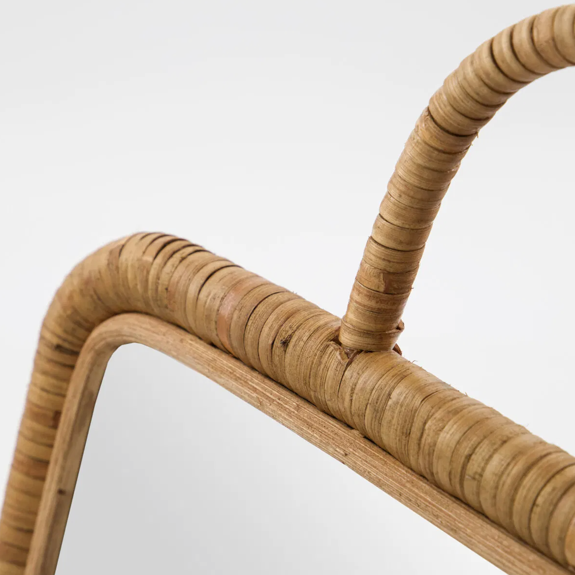 Meraki Rattan Mirror