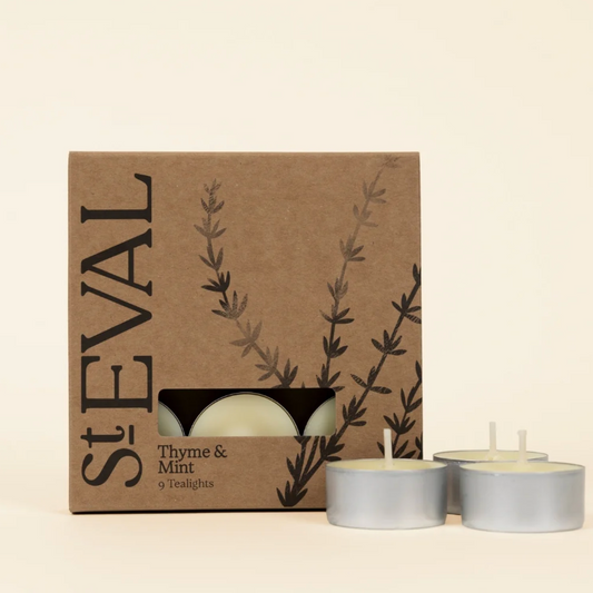 Thyme And Mint Scented Tealights
