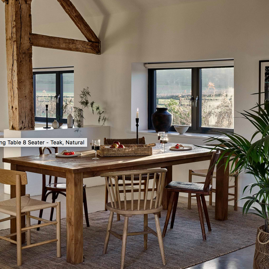 St. Mawes Reclaimed Teak Dining Table