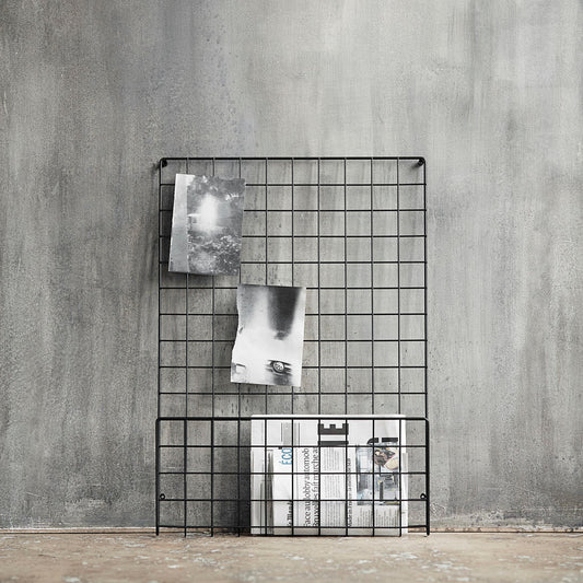 Black Mesh Wire Notice Board