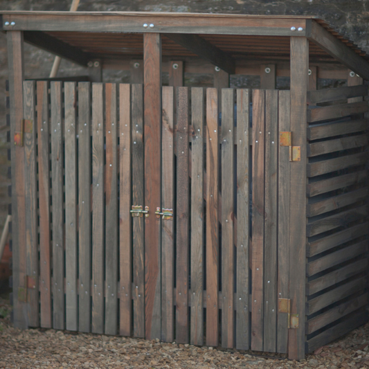 Aldsworth Wooden Wheelie Bin Store