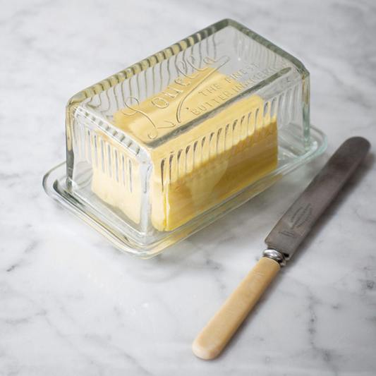 Louella Glass Butter Dish