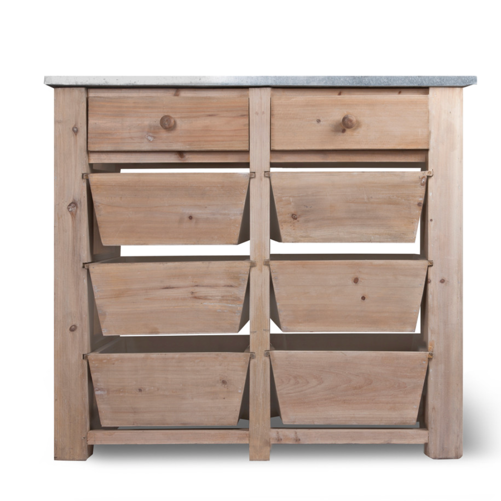 Aldsworth Eight Drawer Storage Unit