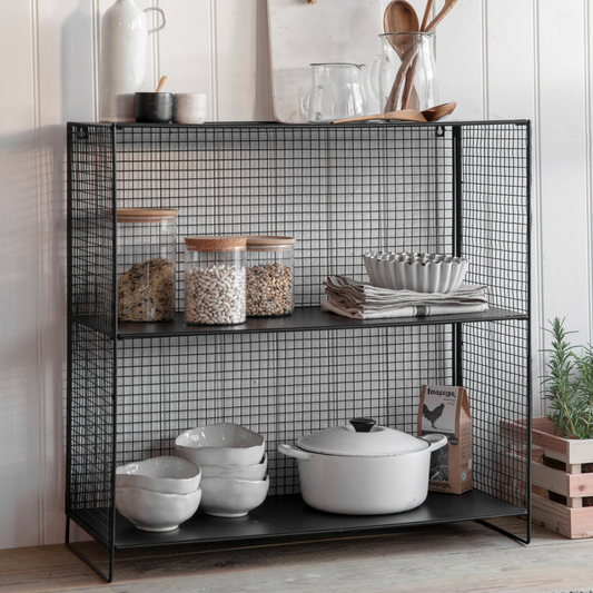 Small Hornton Metal Wire Storage Unit