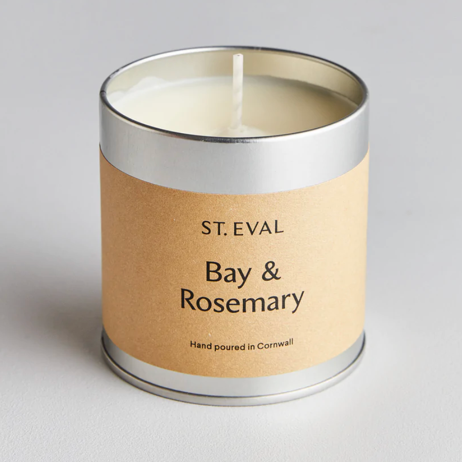 Bay and Rosemary Scented Candle