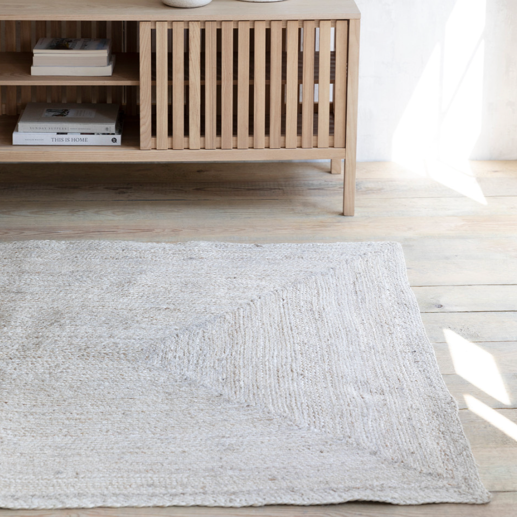 Jute Woven Rectangular Rug